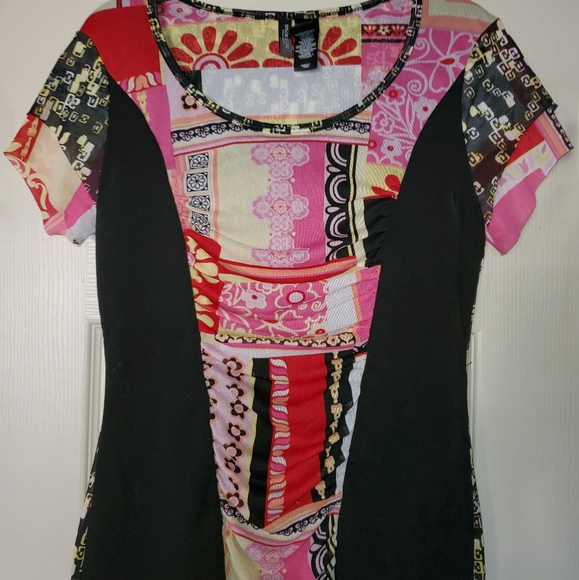 Bisou Bisou Tops - Colorful BISOU BISOU Size Large Top